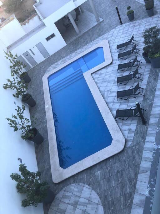 Be Central Departamento Con Alberca En El Centro De Guadalaja 瓜达拉哈拉 外观 照片