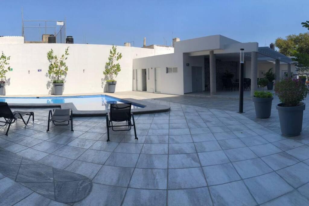 Be Central Departamento Con Alberca En El Centro De Guadalaja 瓜达拉哈拉 外观 照片